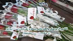 تقدیر از پرسنل امور مالی و حسابداری بیمارستان شهدای هفتم تیر
